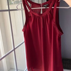 Express Crimson Red Blouse